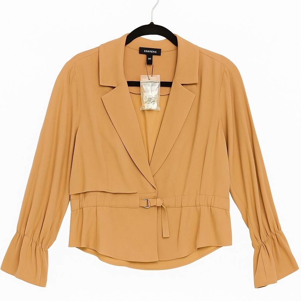 Express Utility Jacket in Camel Tan